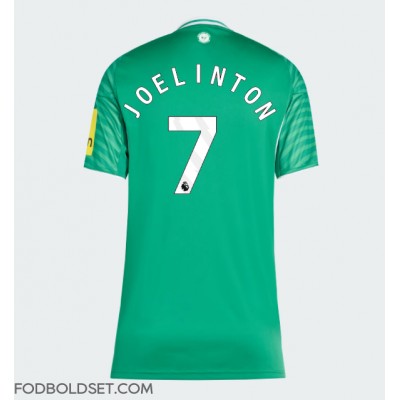 Newcastle United Joelinton #7 Udebanetrøje Dame 2025-26 Kortærmet Newcastle United Joelinton #7 Udebanetrøje Dame 2025-26 Kortærmet